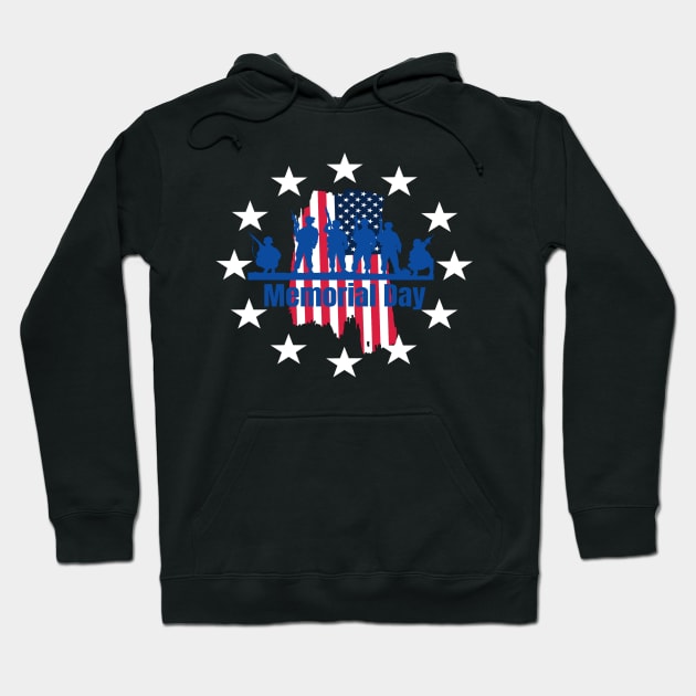 Honor And Remember Hoodie by Funky Mama